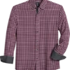 Michael Strahan Modern Fit Button-Down Collar 4-Way Stretch Sport Shirt Pink Check 2 Michael Strahan Modern Fit Button-Down Collar 4-Way Stretch Sport Shirt Pink Check -Cheap Clothing Store MW40 6N1Z 97 MICHAEL STRAHAN PINK MAIN