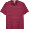 Joseph Abboud Modern Fit Polo, Red Tonal Stripe 1 Joseph Abboud Modern Fit Polo, Red Tonal Stripe -Cheap Clothing Store MW40 6N2Y 18 JOSEPH ABBOUD DK RED MAIN