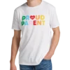 The Phluid Project Classic Fit Proud Parent Graphic Crew, White -Cheap Clothing Store MW40 6NN1 10 THE PHLUID PROJECT WHITE MAIN
